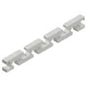 Aluminum Profile 22,5x180 C.10 heavy  PR0225180P
