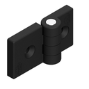 Plastic hinge 30-45 CE3045