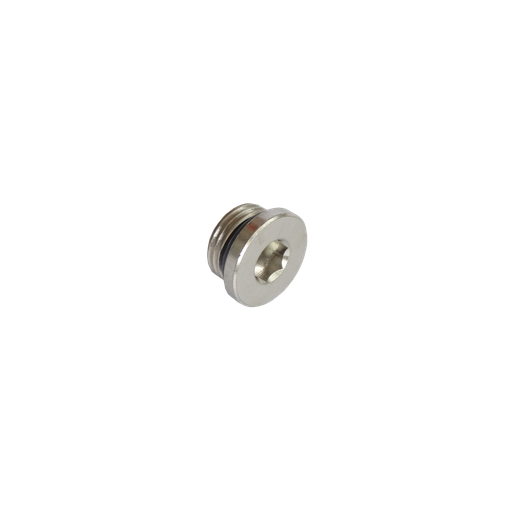 [00001501] Raccordo Tappo 1/4" BSPP con Oring