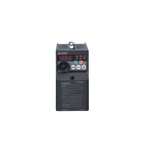 [00002113] FR-D820S-K0.20-014-60  Vfd Inverter 0,2 kw 220 volt single phase 