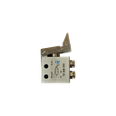 Valve 3/2 Nc 304 , push-in fittings for ø4 side tube, one-way lever